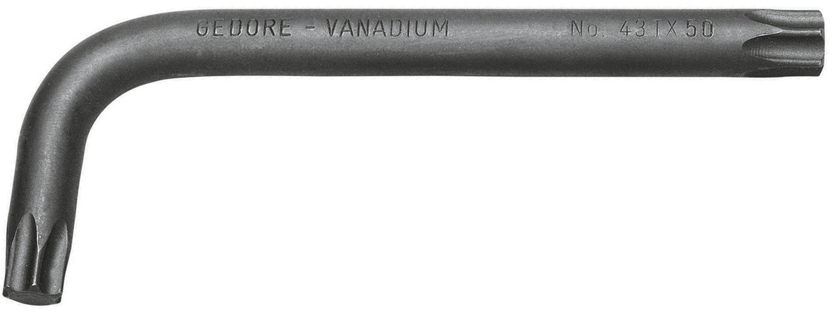 CHAVE L PERFIL TORX 43TX-T45