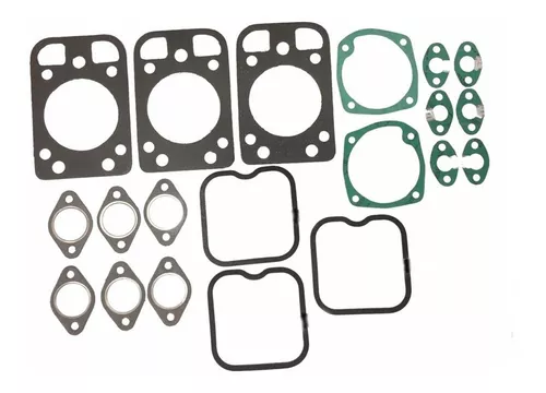 JOGO DE JUNTAS PARA MOTOR KD12 TRATOR VALMET 360DATE 64 3CC SEM RETENT